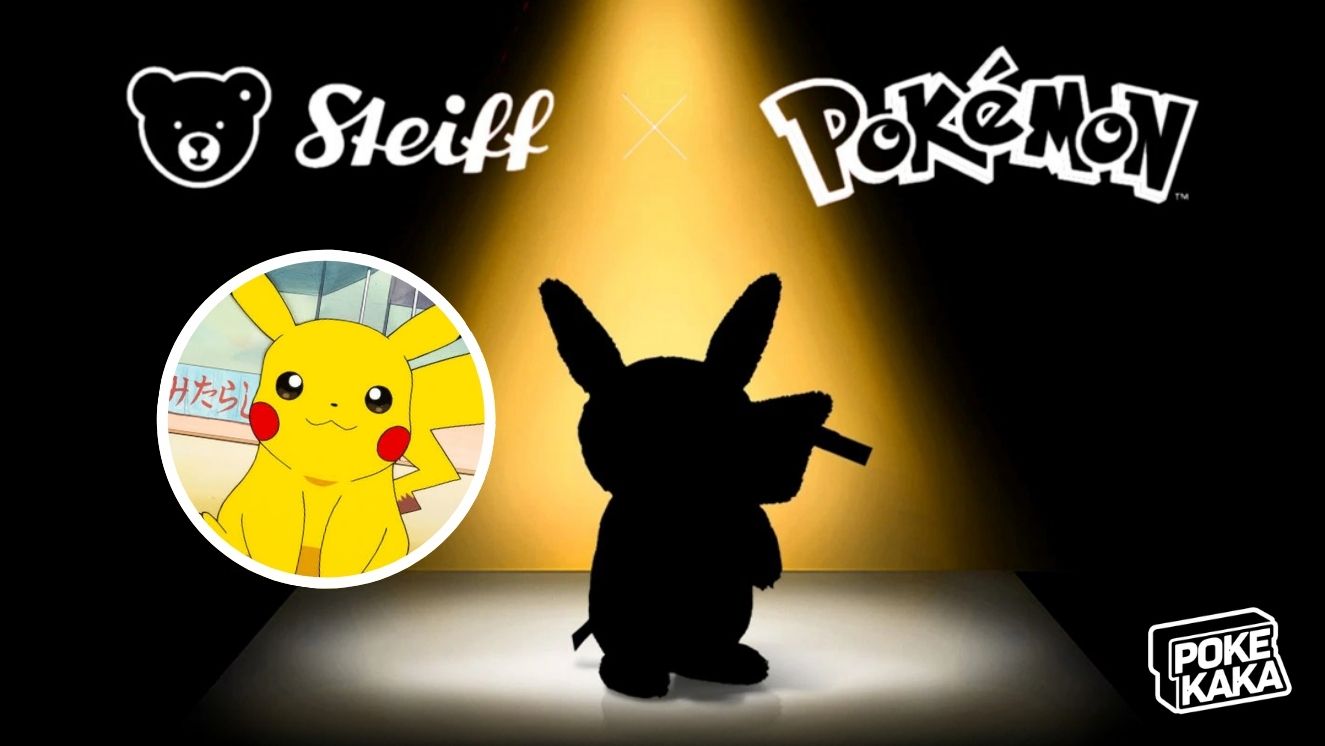 Pokémon× Steiff 推出皮卡丘限定公仔，全球限量 1,996 個