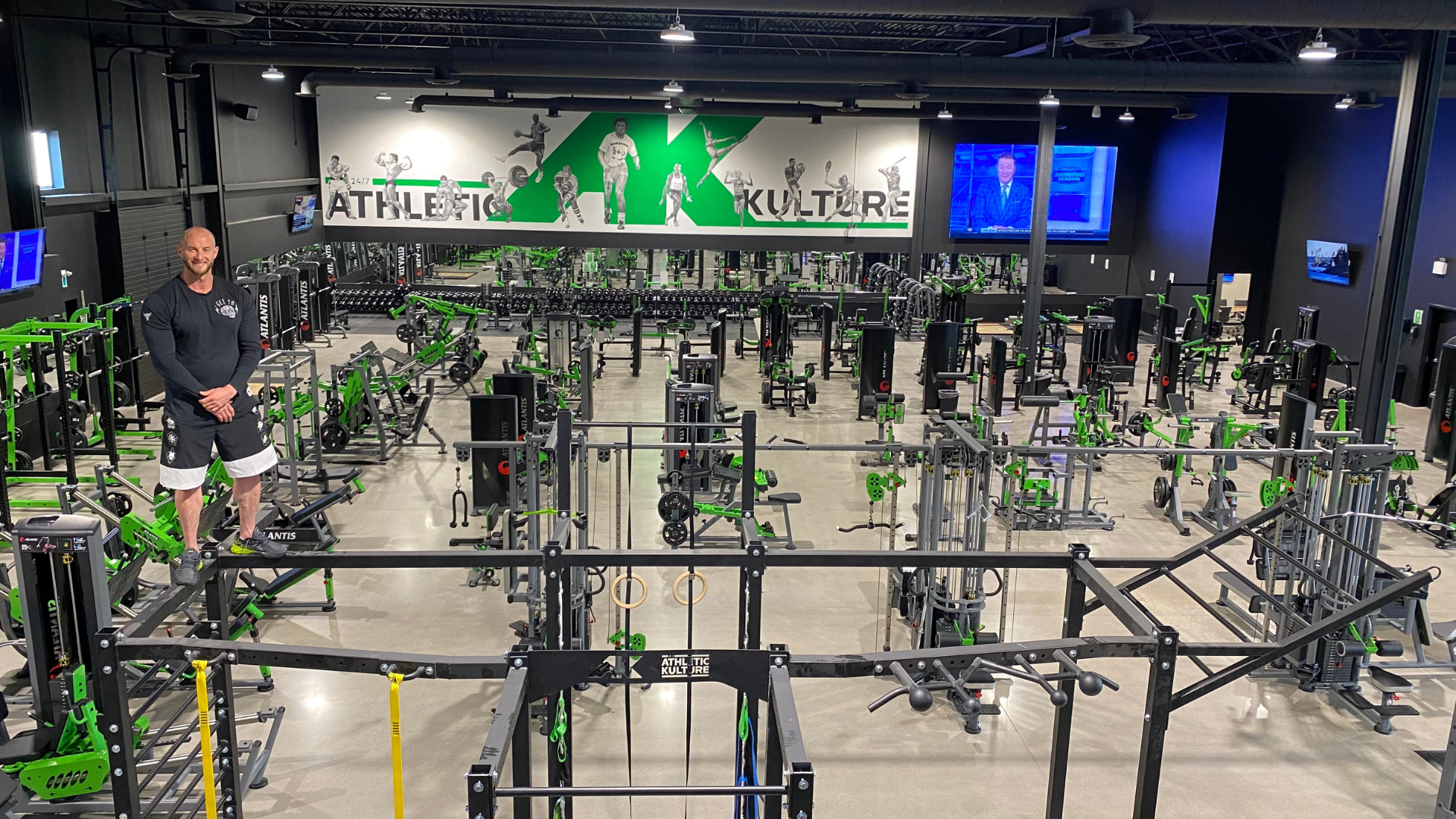 Athletic Kulture aerial