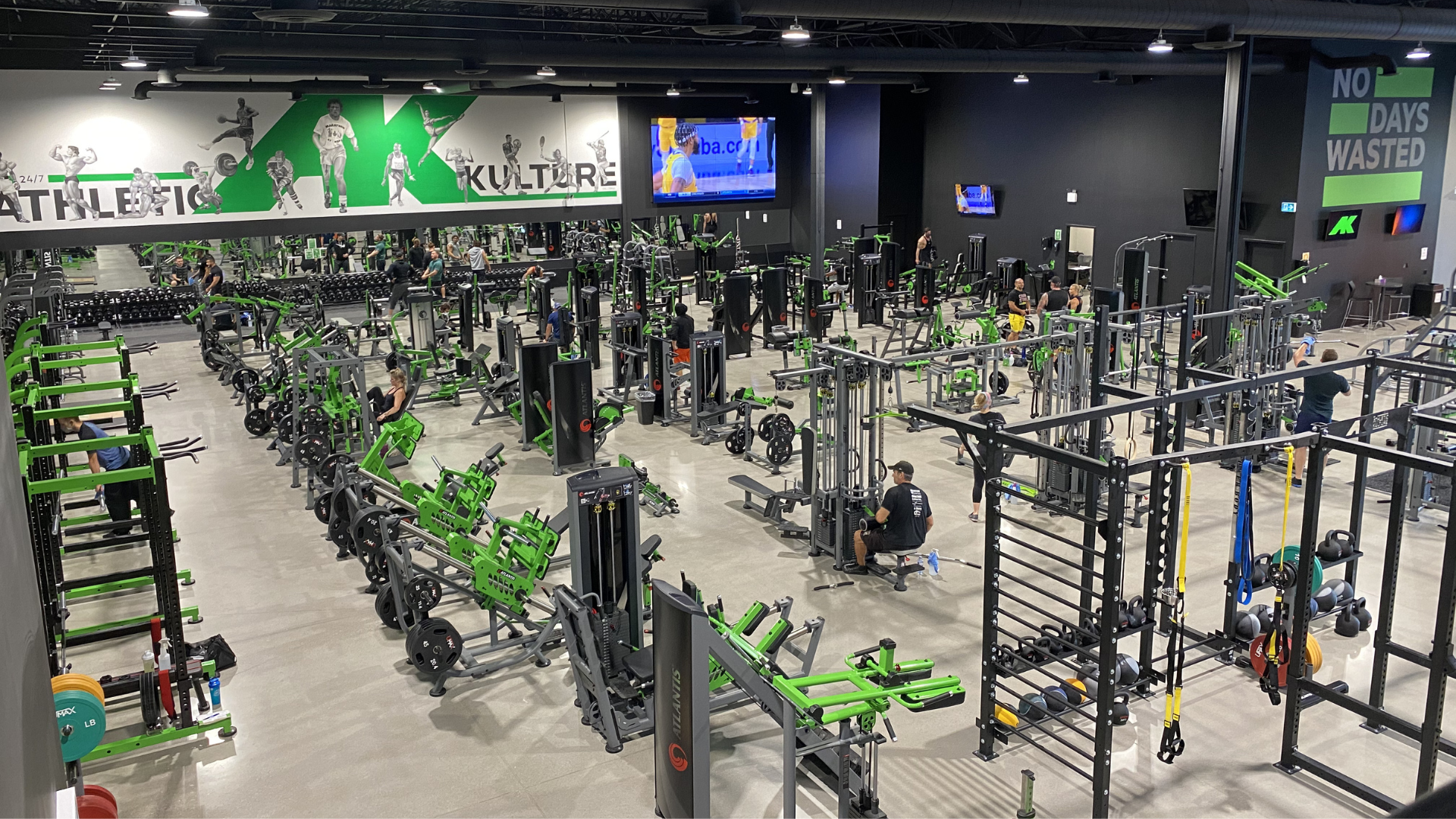 Athletic Kulture floor