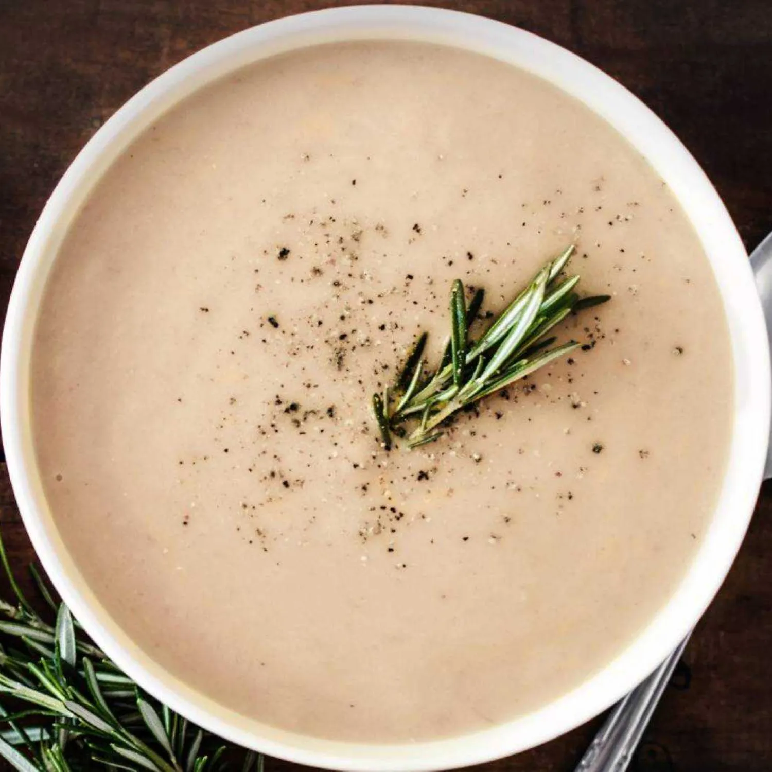 Cream of mushroom soup