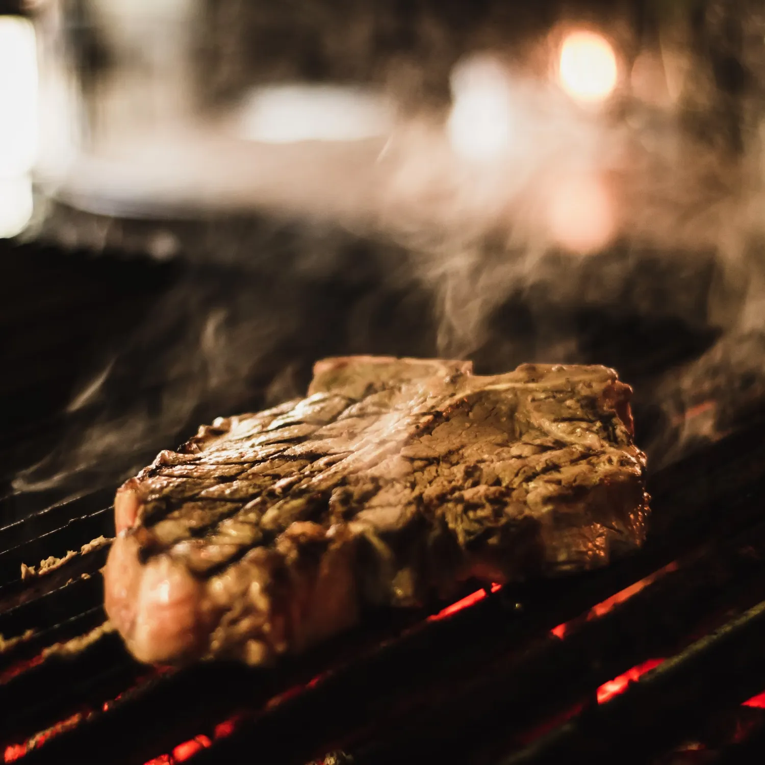 Marble beef steak