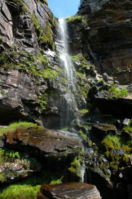 Pen Pych Waterfall