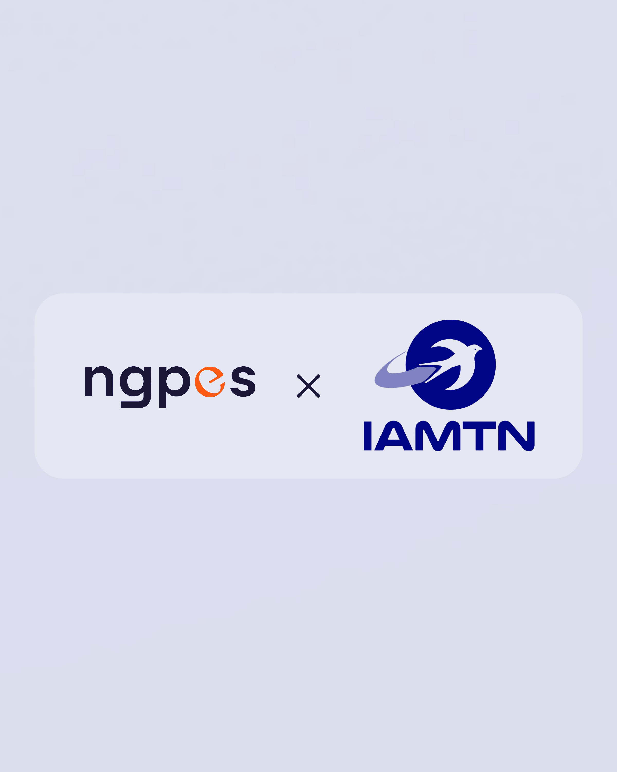 Logos NGPES et IAMTN côte à côte, marquant le partenariat avec IAMTN