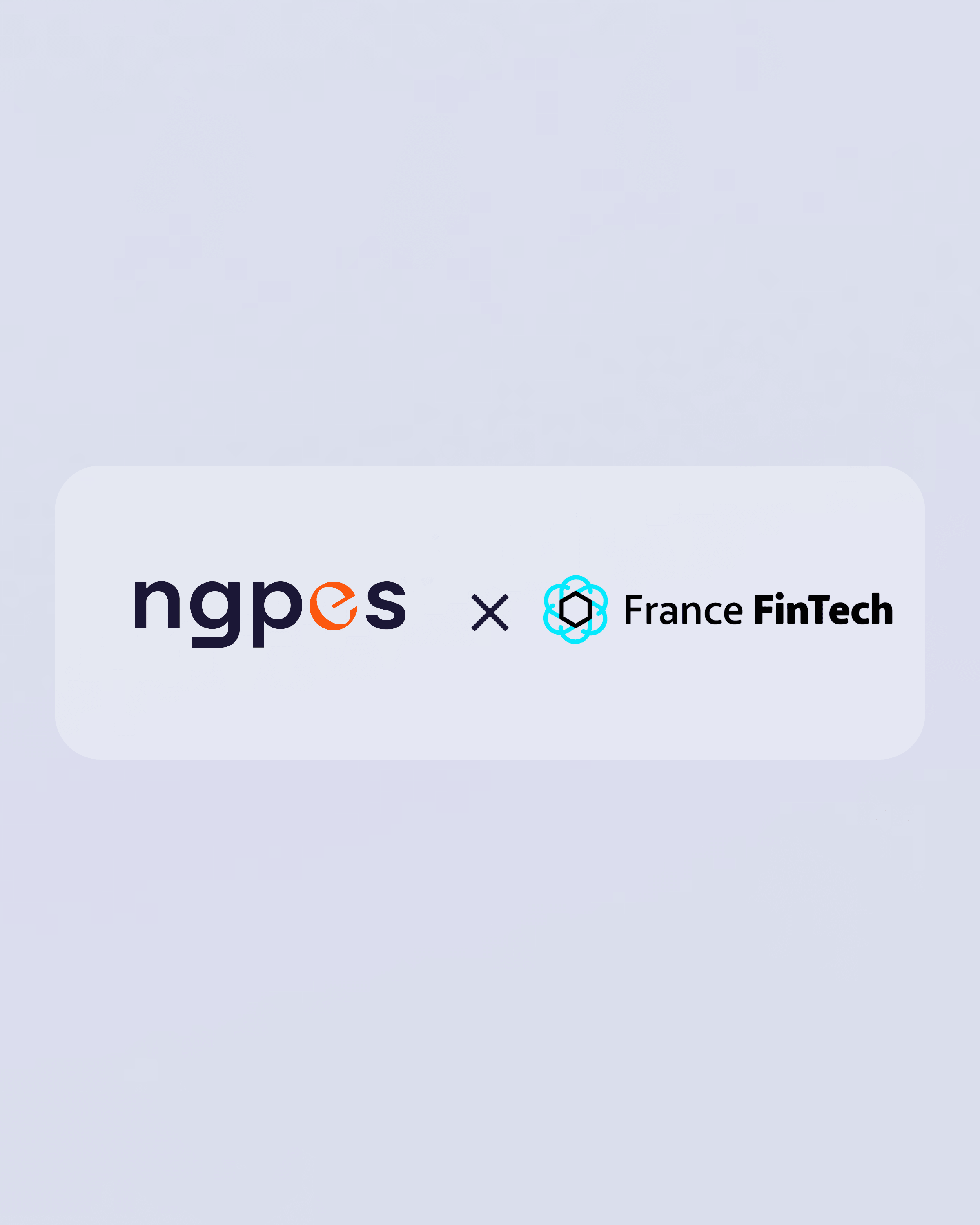 NGPES and France FinTech logos side by side, marking NGPES joining France FinTech