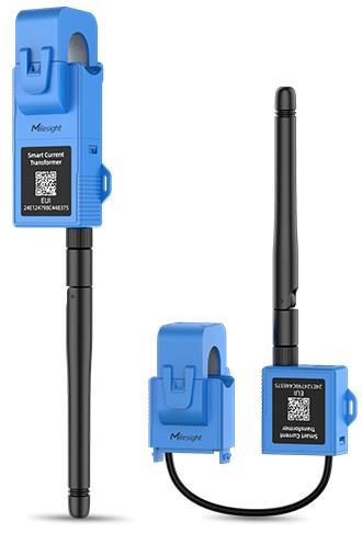 Milesight CT105 LoRaWAN slimme stroomtransformator 500A klem LED-indicator