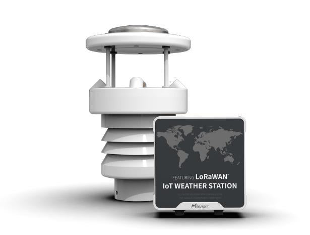 Milesight WTS506 LoRaWAN IoT Weerstation met Wind, Regen en Druksensor