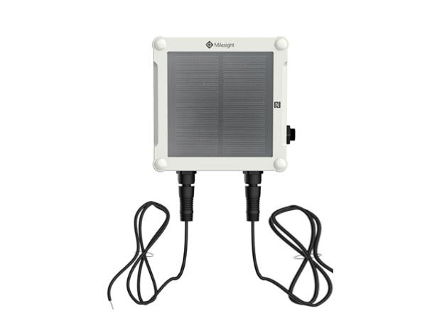 Milesight UC511-DI LoRaWAN magneetventielcontroller met zonne- en batterijvoeding