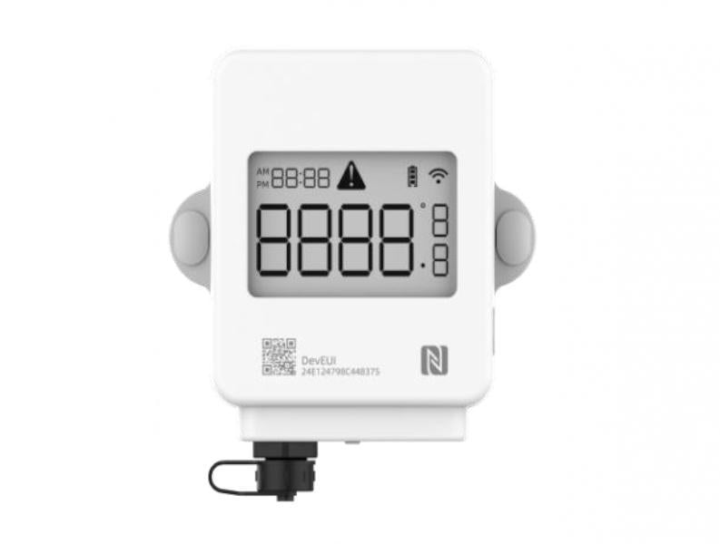 Milesight TS301 LoRaWAN PT100 temperatuursensor met display IP65