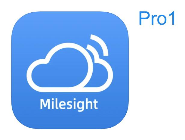 Milesight IoT Cloud Pro 1 licentie LoRaWAN beheer en dashboards