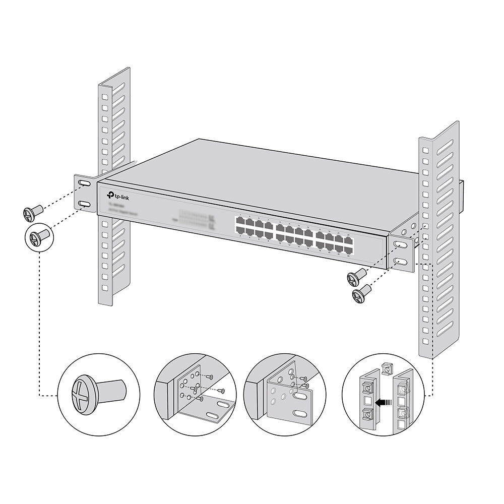 RackMount Kit-13 - TP-Link Omada 13-inch rackbeugel voor switches