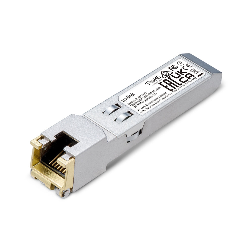 TL‑SM331T RJ45 SFP‑module 1000BASE‑T | TP‑Link Omada