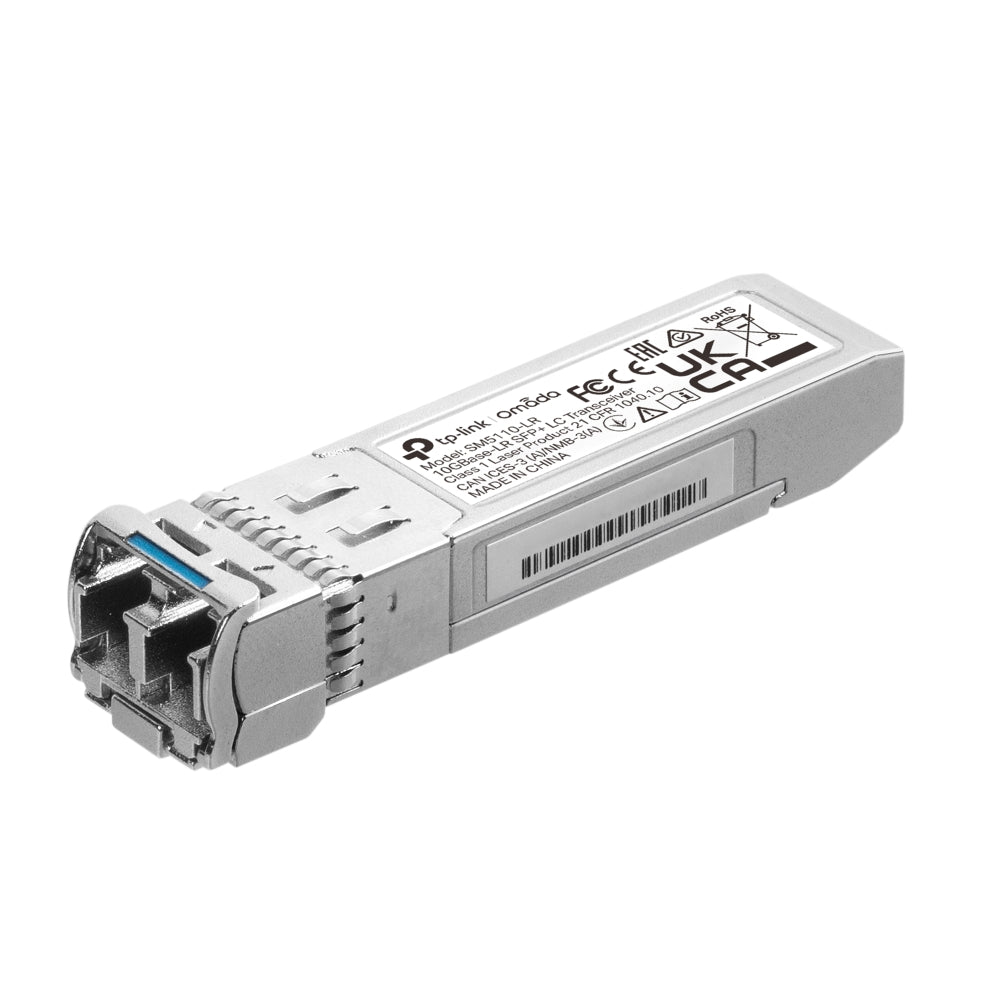 Omada TL-SM5110-LR 10G SFP+ LC transceiver — 10 km single-mode