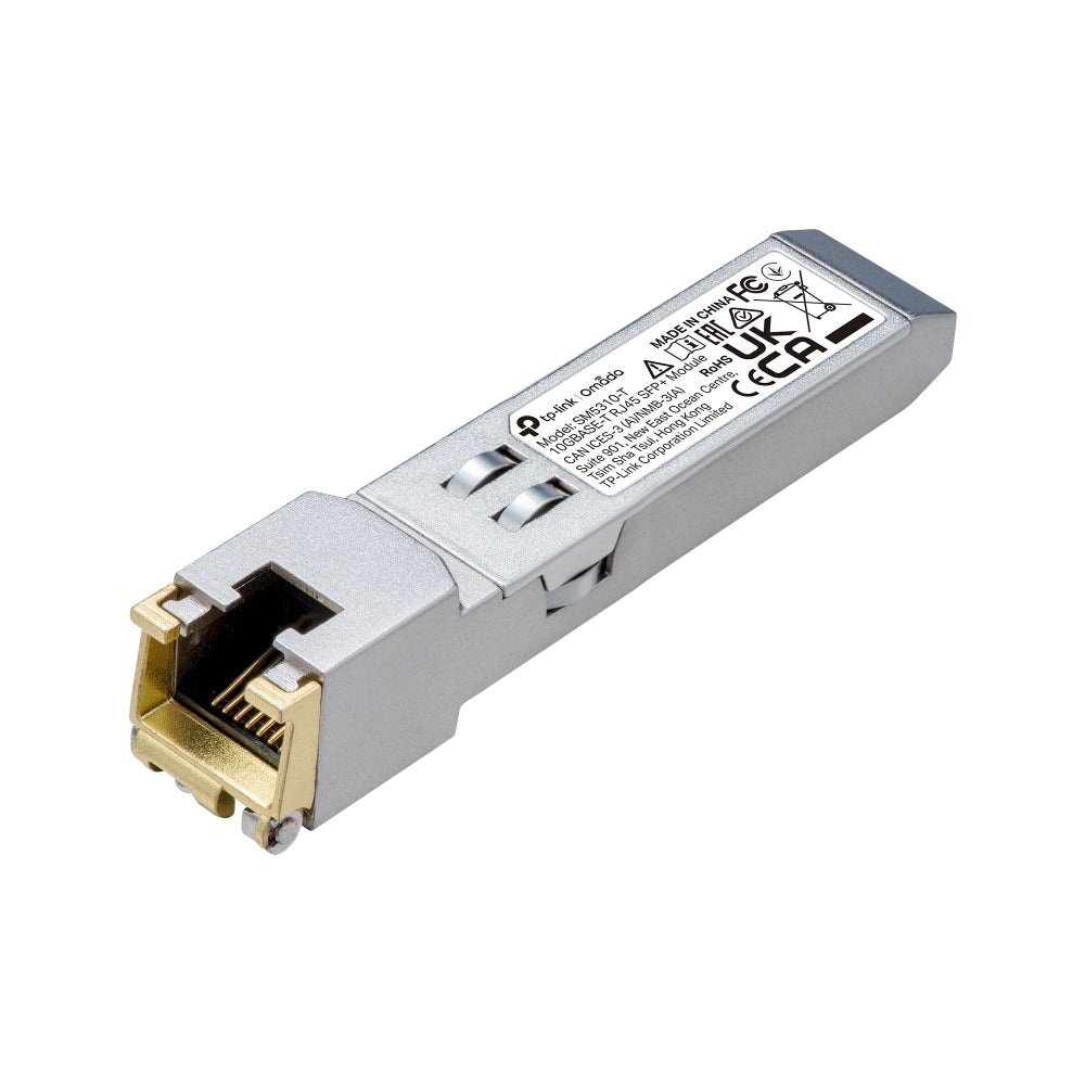 Omada SM5310-T 10G SFP+ RJ45 module | 10GBASE-T conversie