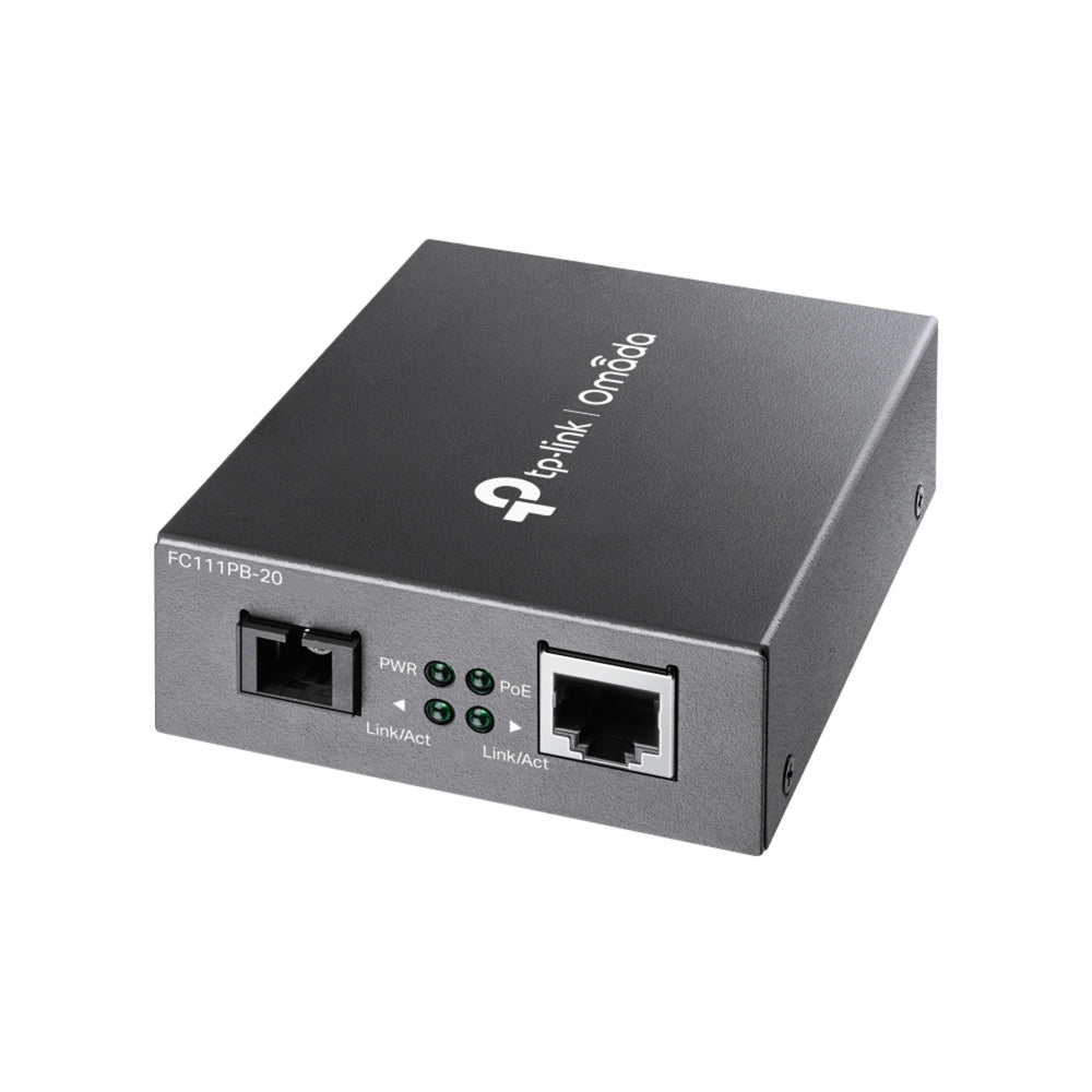 TL-FC111PB-20 WDM media-converter 10/100Mbps met PoE