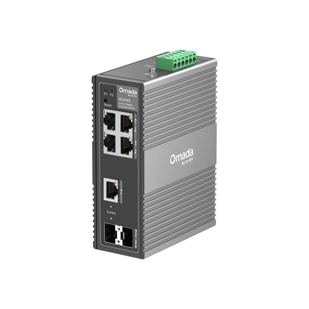 IES206G industriële 6-poorts Gigabit switch | Omada TP-Link