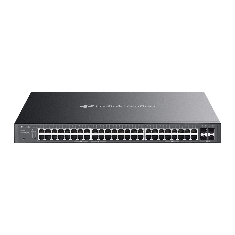TP‑Link Omada SG2452LP 52‑poorts Gigabit PoE+ switch — 32x PoE, 230W