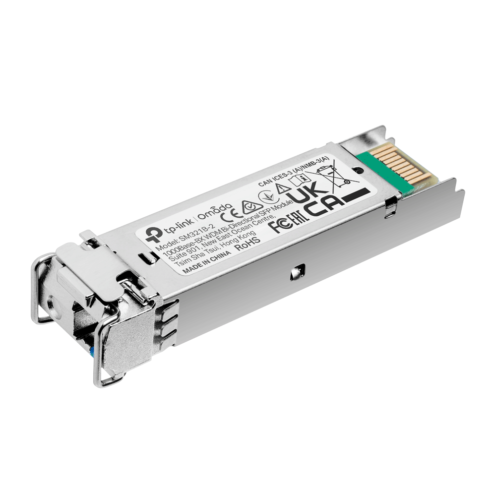 Omada SM321B-2 SFP-module 1000Base-BX LC 2 km | Omada (TP-Link)