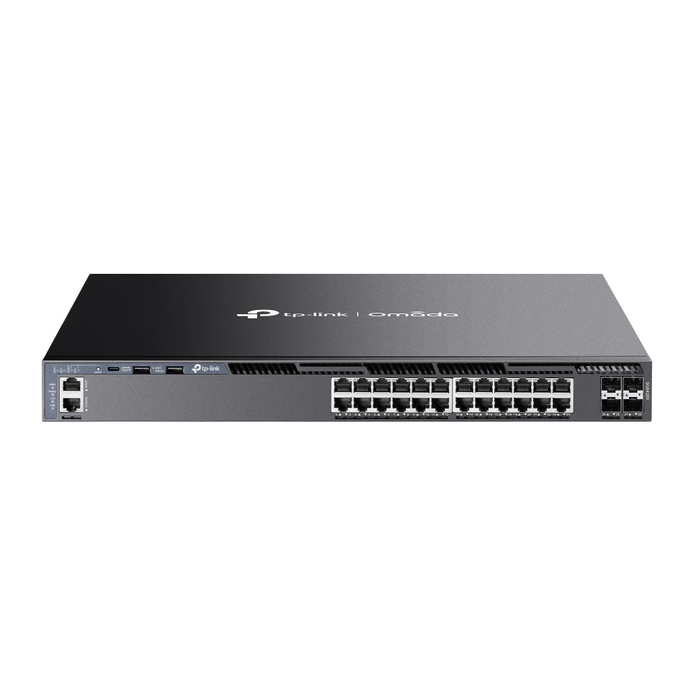 Omada SG6428X 24-poorts L3 switch met 4×10G SFP+ | TP-Link