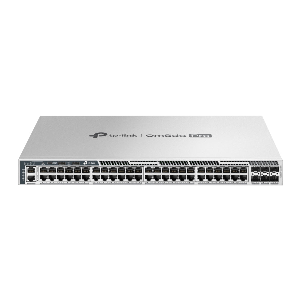 TP-Link Omada S6500-48M6Y 48-poorts 2.5G L3 switch met 6×25G