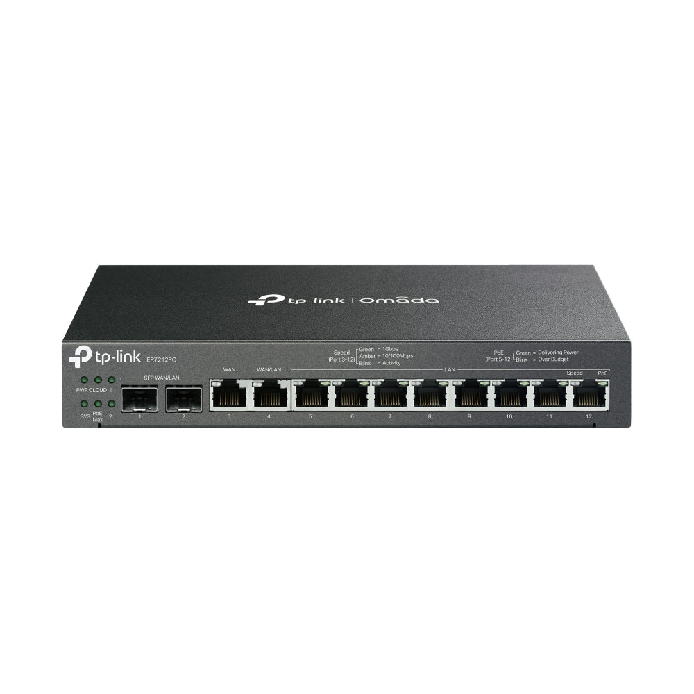 Omada ER7212PC Gigabit VPN Gateway met 8 PoE+ poorten - Omada