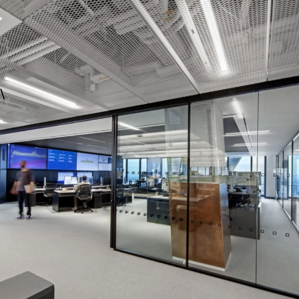 Panoramic shot of the IEX corporate office.