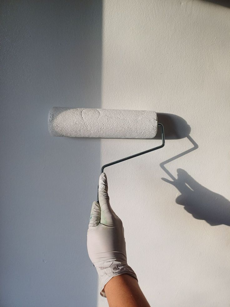 Photo de réalisation peinture et finitions par RAS, travaux de rénovation intérieure