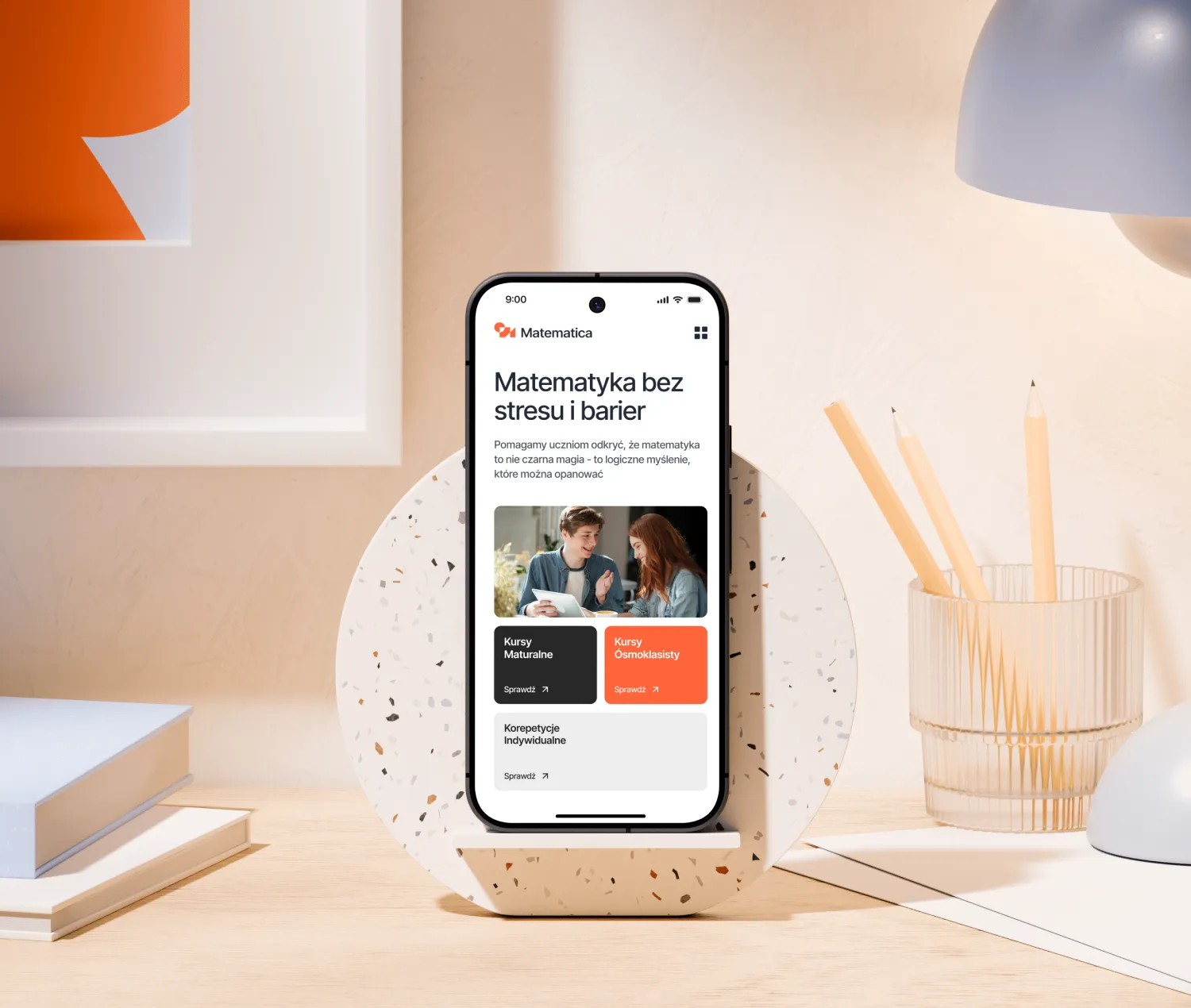 Pomio – healthcare saas landing page