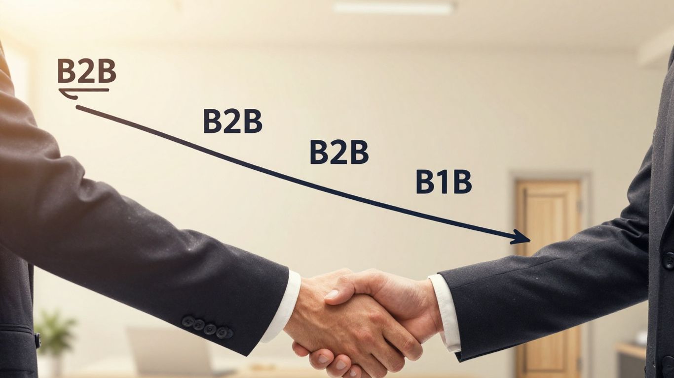 B2B lead funnel stages from awareness to closed deal.