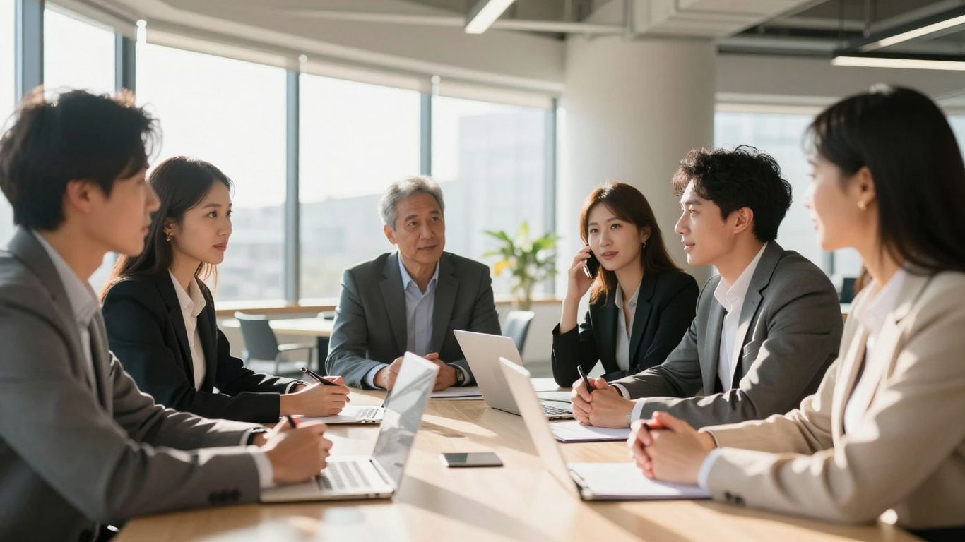 B2B demand generation strategy meeting