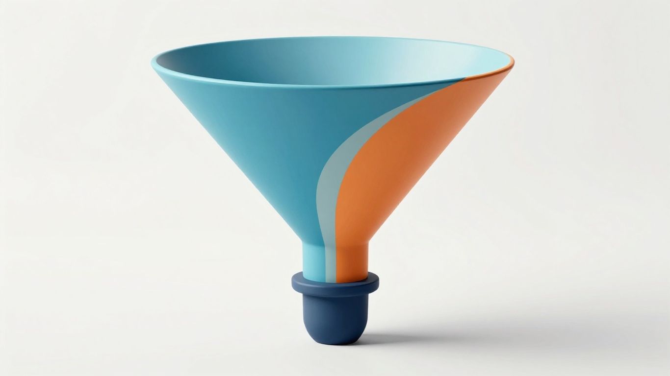 B2B demand generation funnel illustration