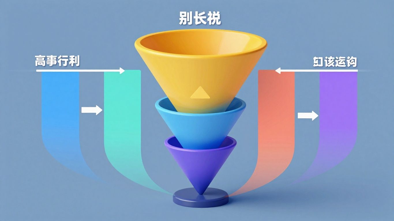 Integrated marketing funnel showing customer journey progression.