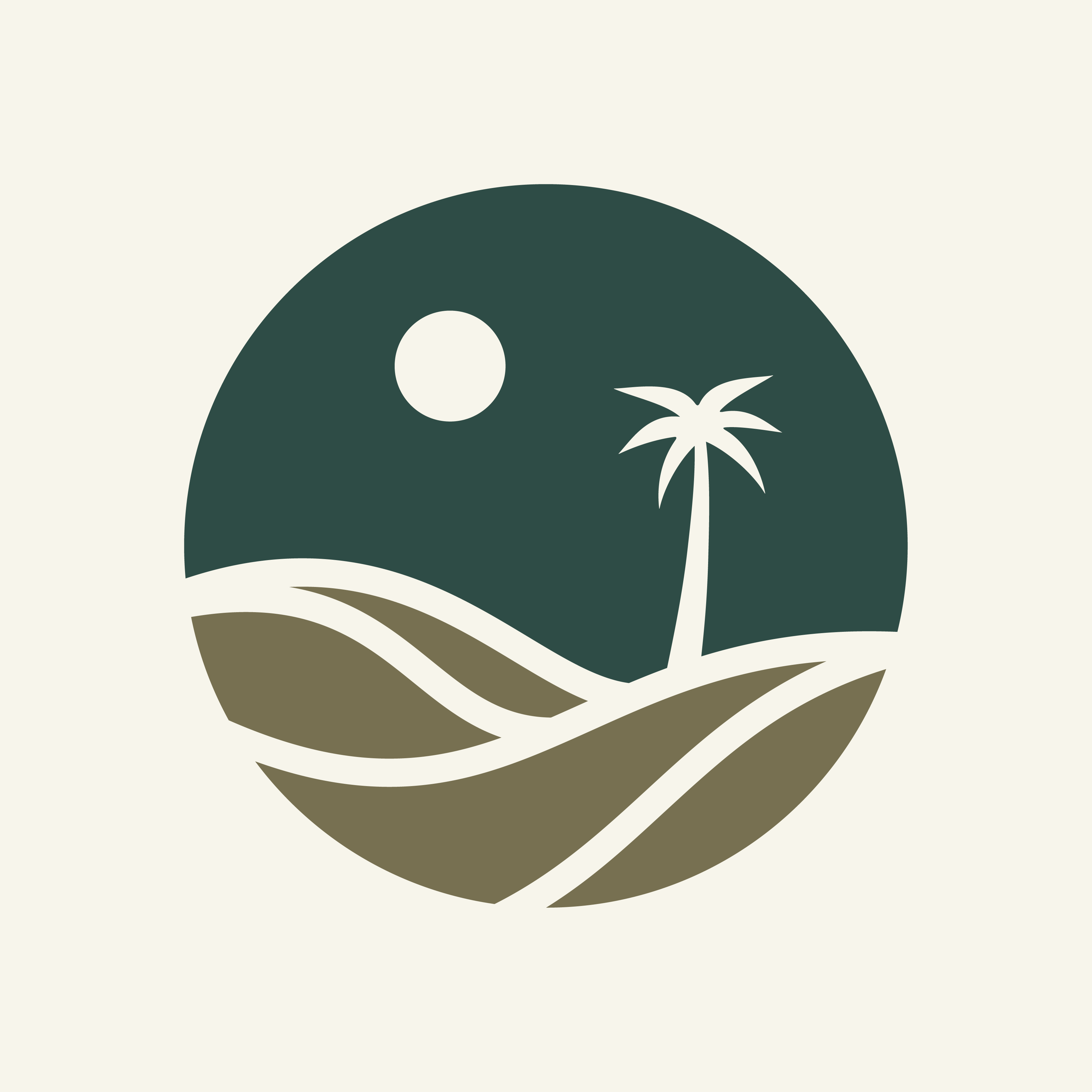 Logo with three pine trees inside an arch and text 'FOREST HILL APPAREL' around it, with 'EST. 2026' below the trees.