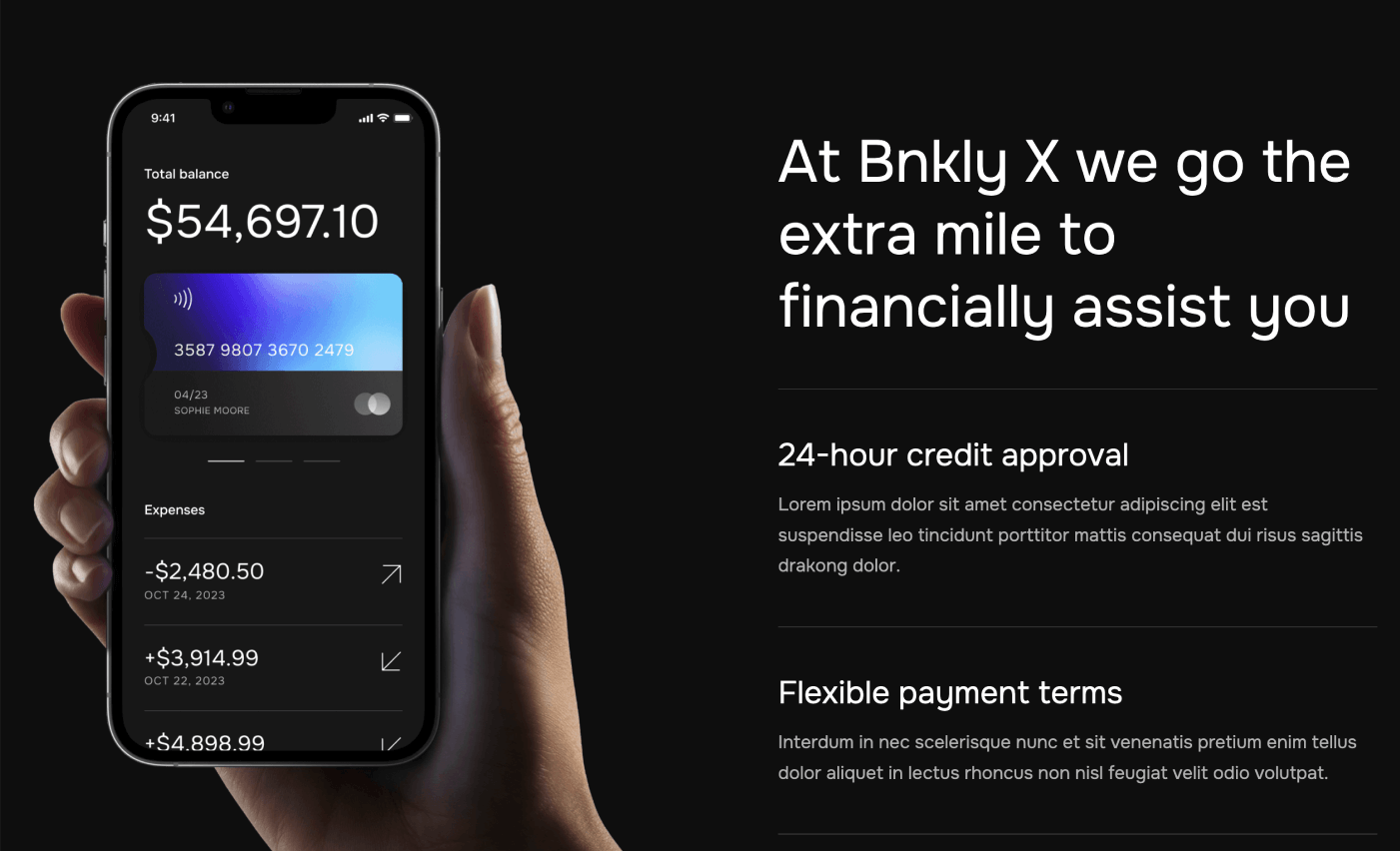Icons And Graphics - Bnkly X Webflow Template