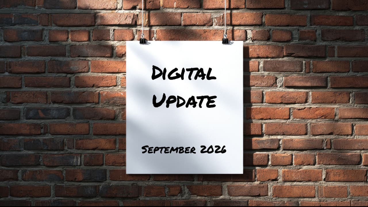 Digital Strategy Briefing September