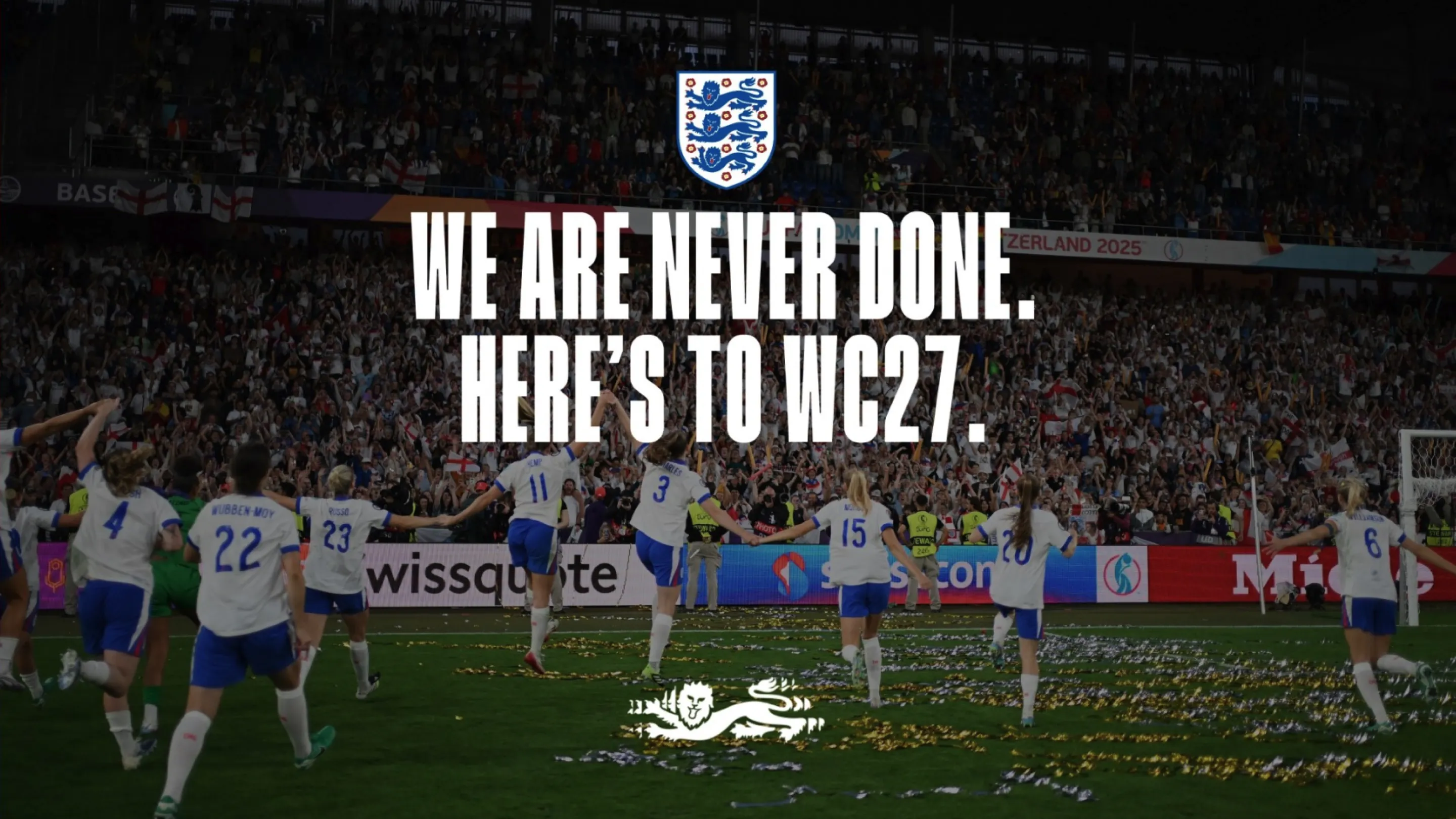 The FA, England Women's Football team - Winning Together