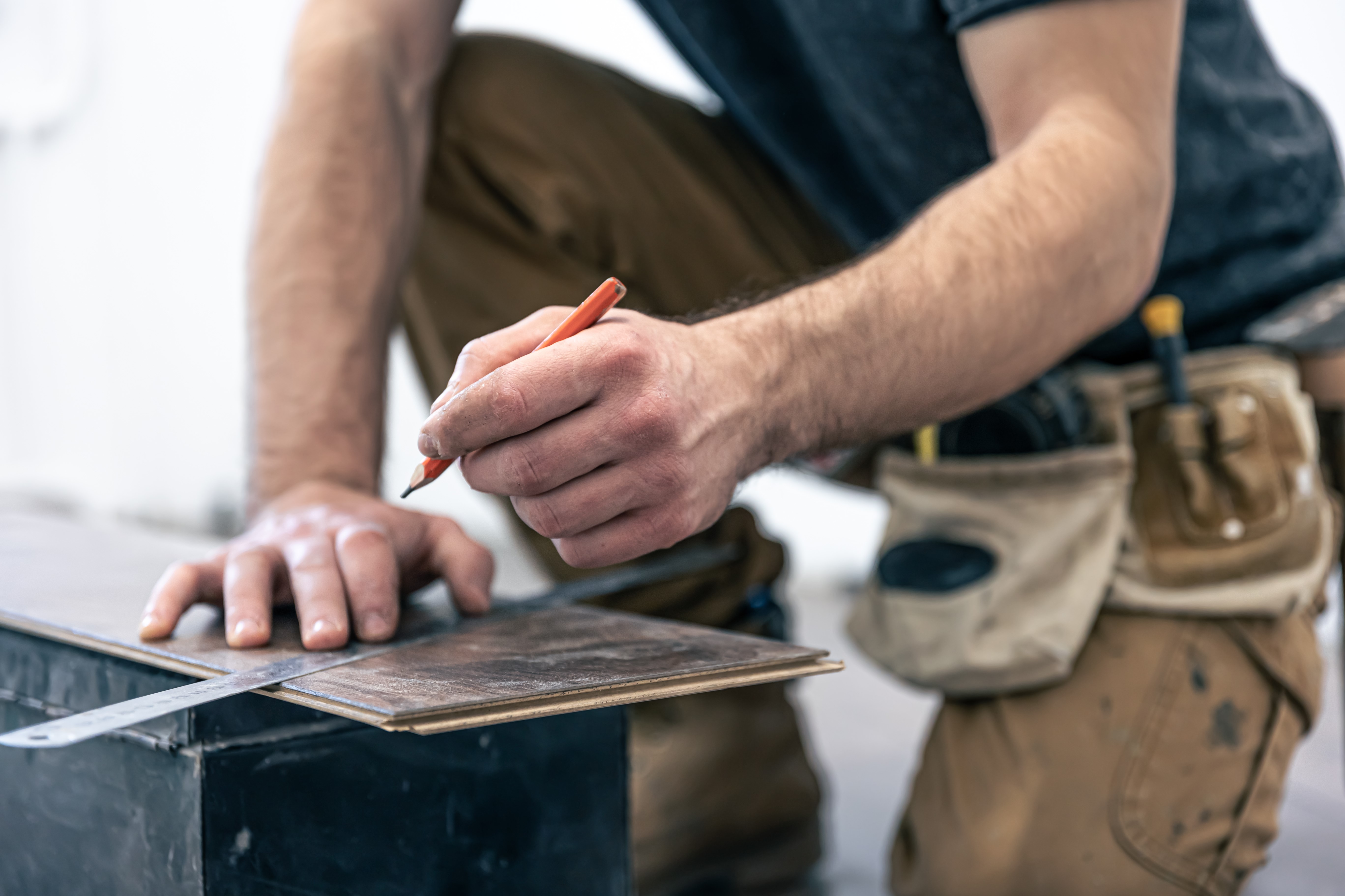 image of carpenter working