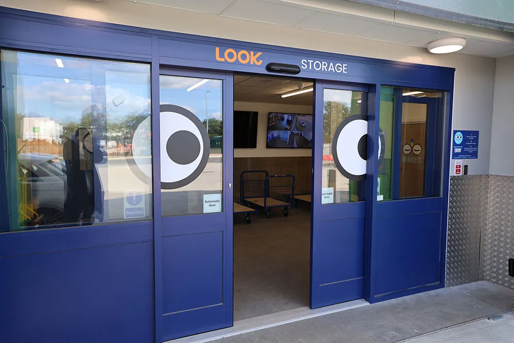 An image showing the entrance at LOOK Self Storage in Ferndown