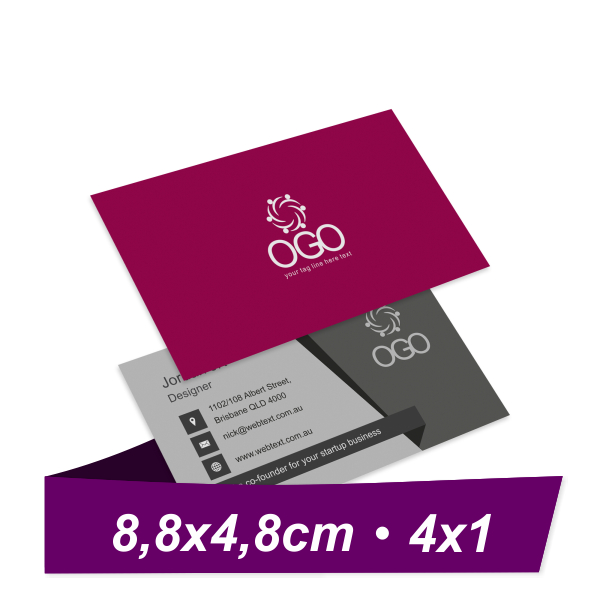 2000 Unid. - Cartões de Visita - Verniz UV Total - Aplicação Frente