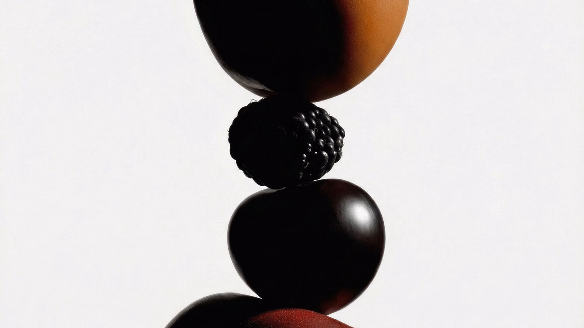 Stacked fruits