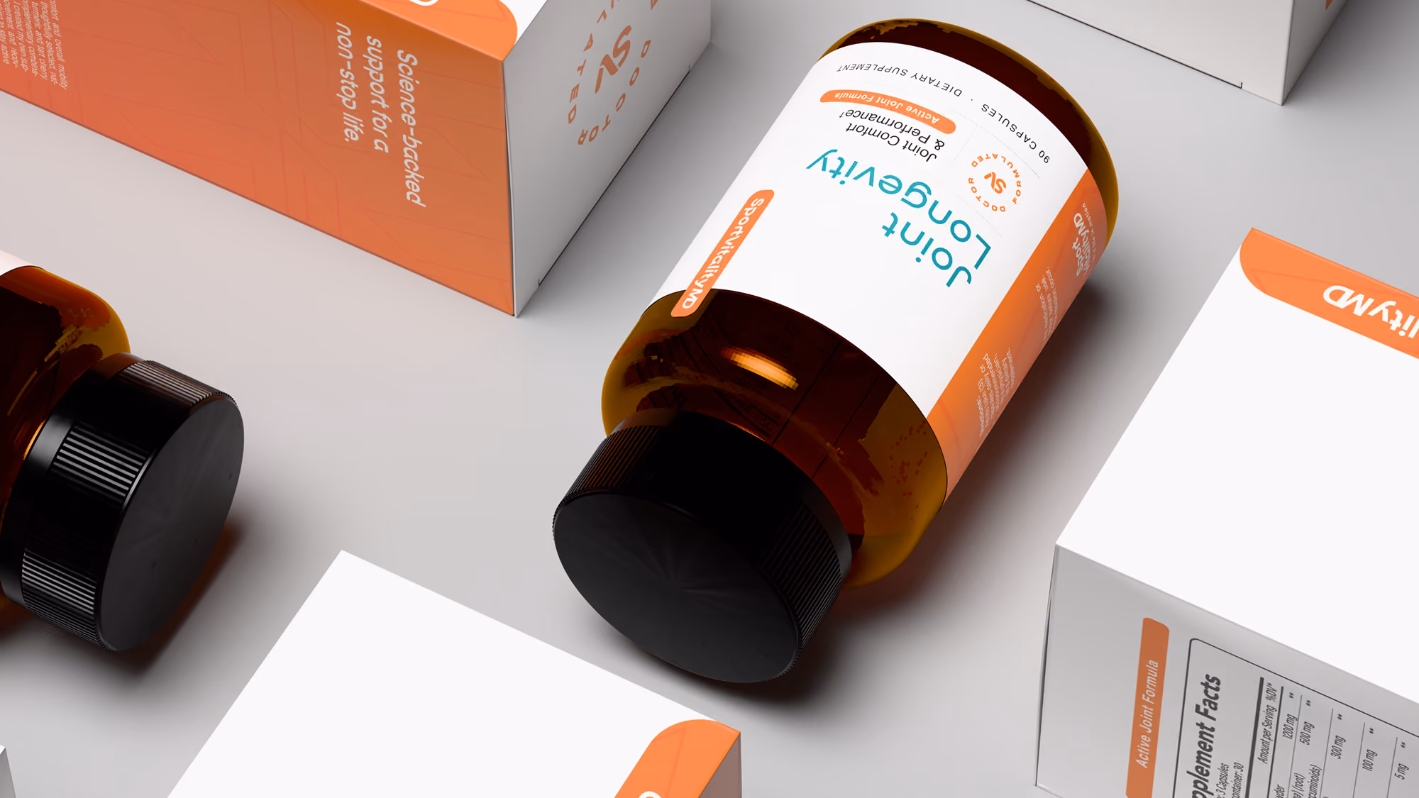 Wellness brand packaging