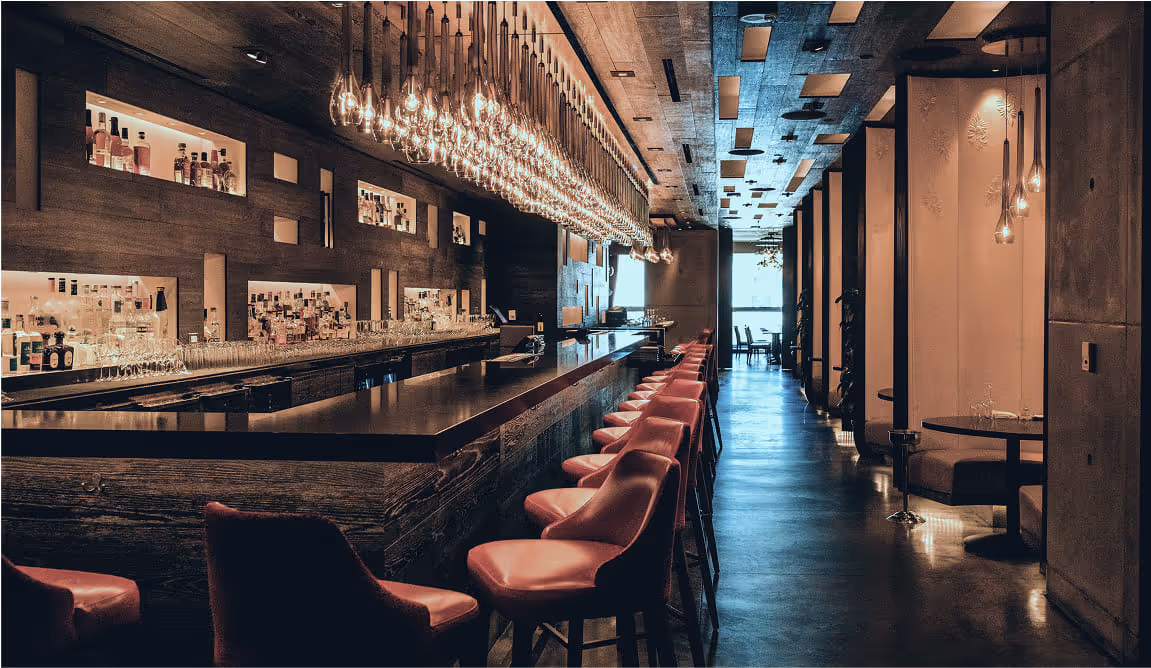 bar vide