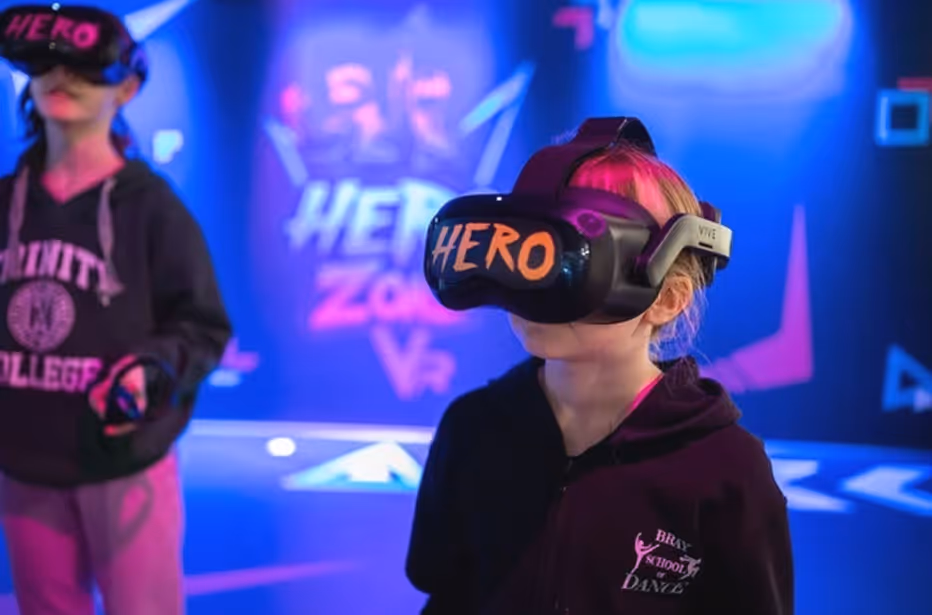 image of a training program in ar/vr for corporate teams