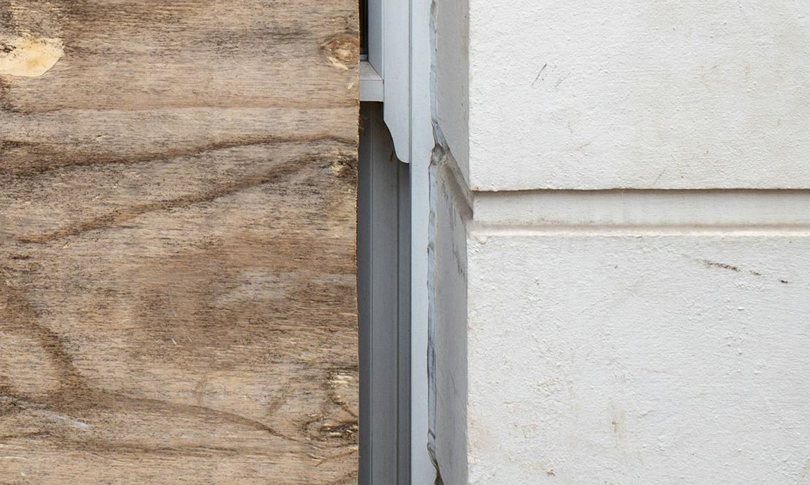 Home repair work close-up