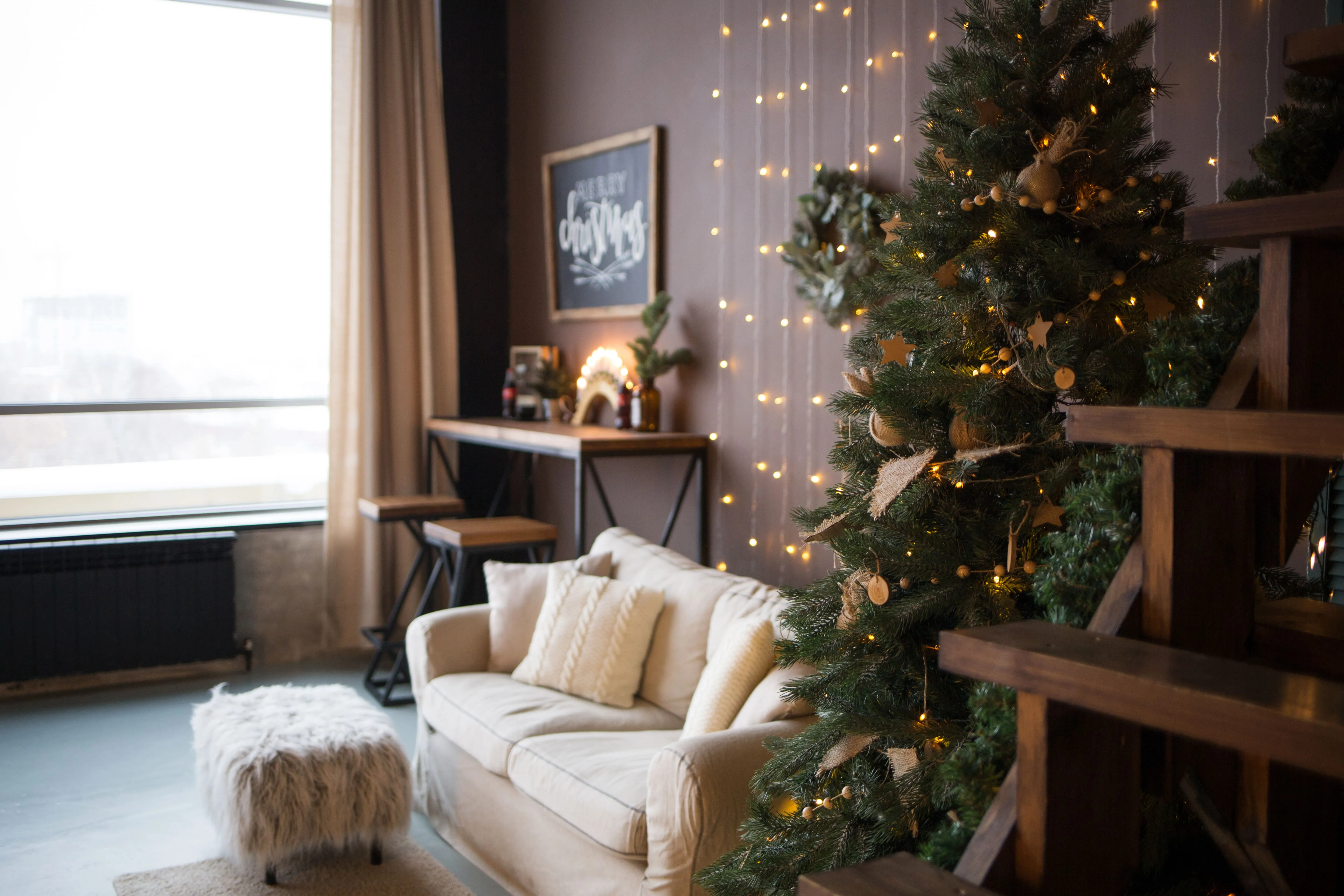 5 Ideas originales para decorar tu departamento en Navidad