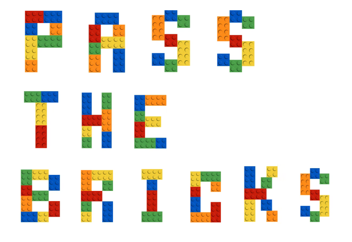 Logo for Pass the Bricks