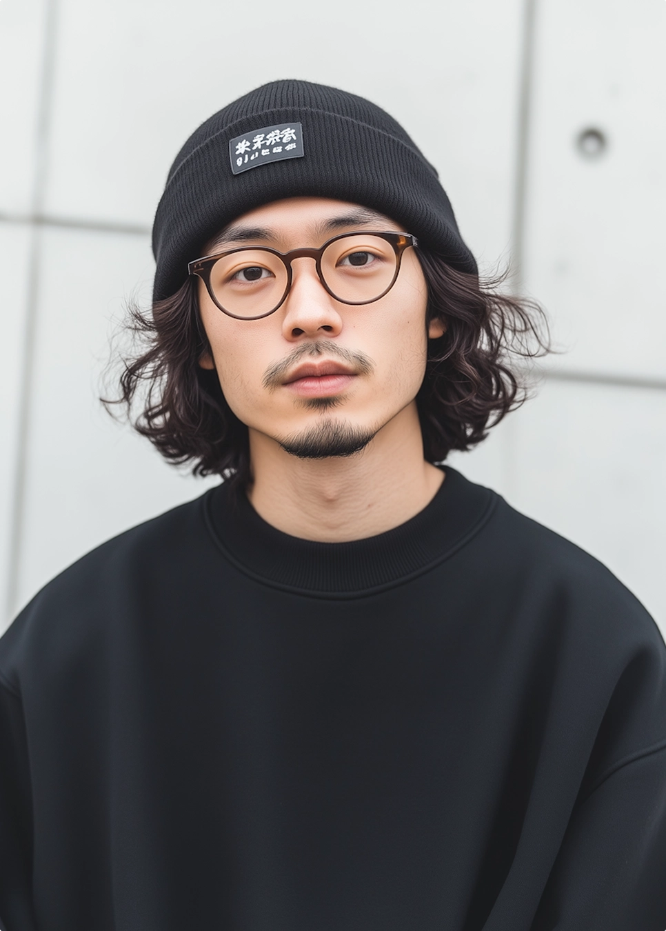 A man with glasses and a beanie, looking directly at the camera with a neutral expression.