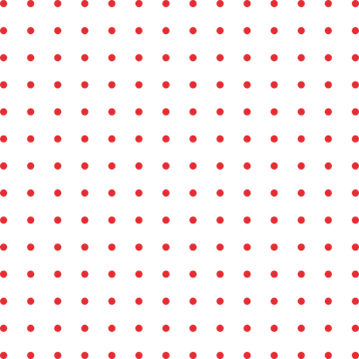 A graphic of red dots used for background decorations.