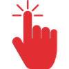 An icon of a finger tapping on the screen.