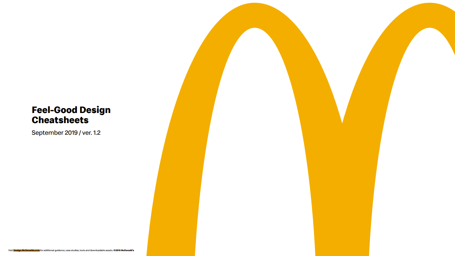 McDonalds Brand Guidelines - Professional Brand Book Example