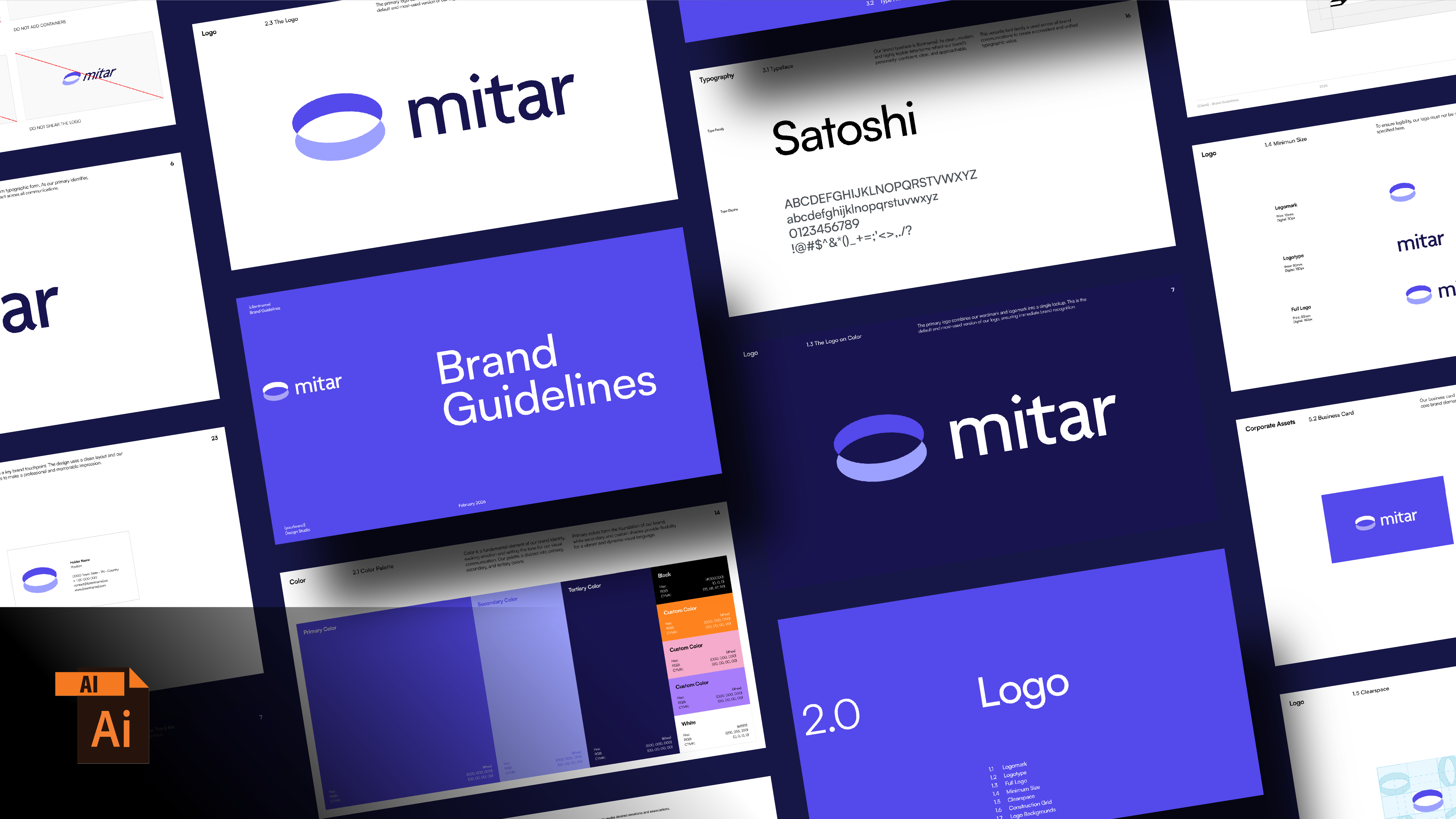 Free Brand Book Template
